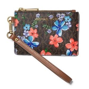 Michael Kors Jet Floral Coin Purse